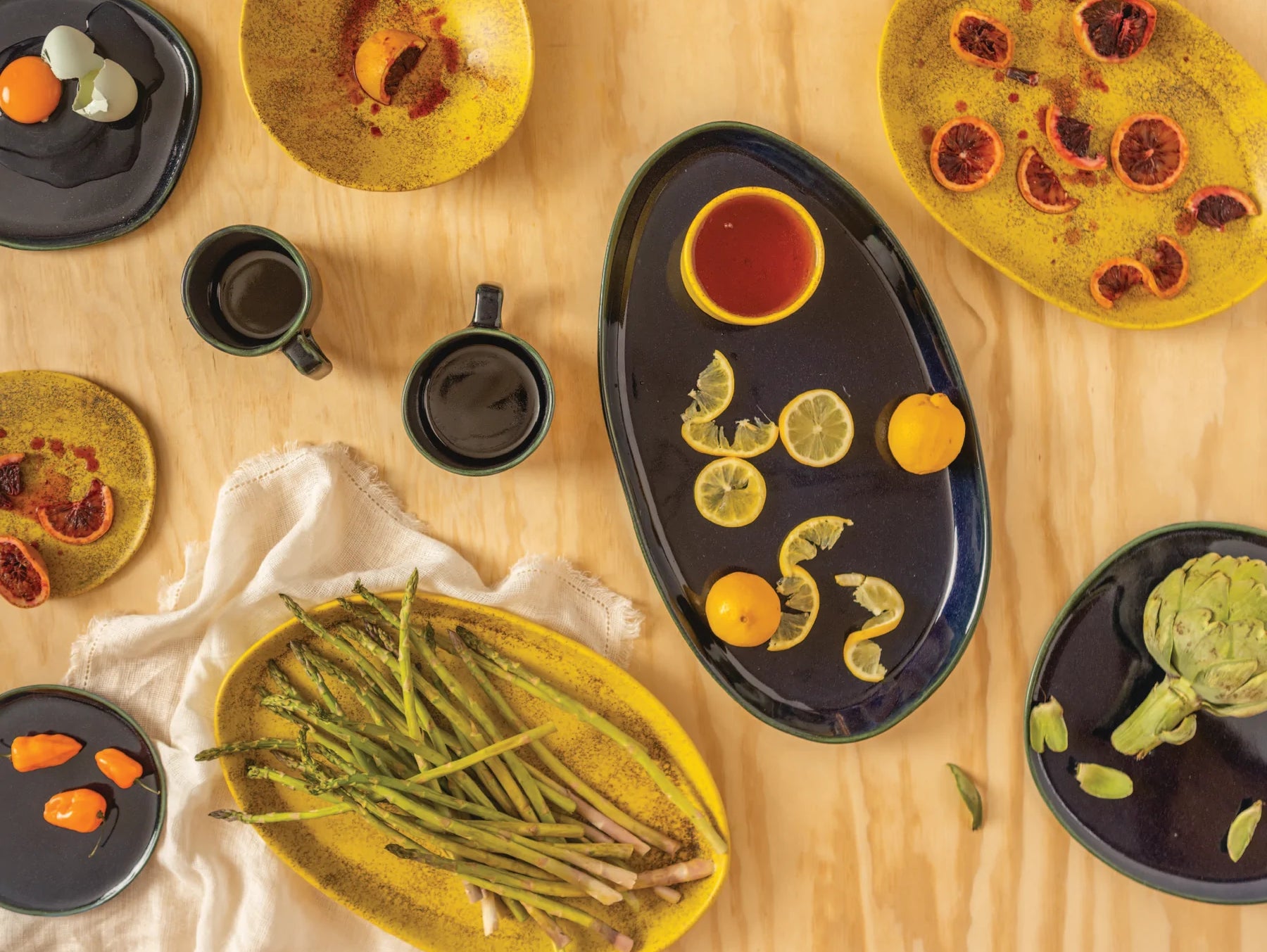 Haand-iversary Glazes: Vespertine & Turmeric