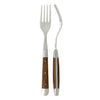 Forge de Laguiole Forks Walnut Satin Finish